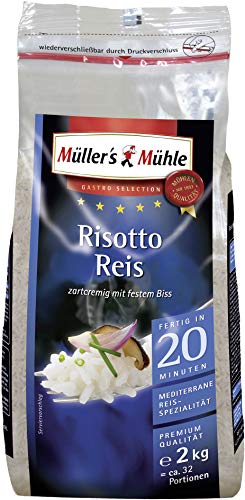Müllers Mühle für Risotto zartcremig bissfest Gastro Selection 2000g Müllers Mühle für Risotto zartcremig bissfest Gastro Selection 2000g von Müller's Mühle GmbH