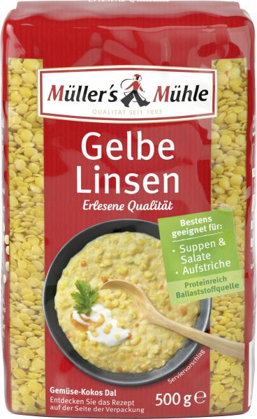 Müller's Mühle Gelbe Linsen von Müller's Mühle