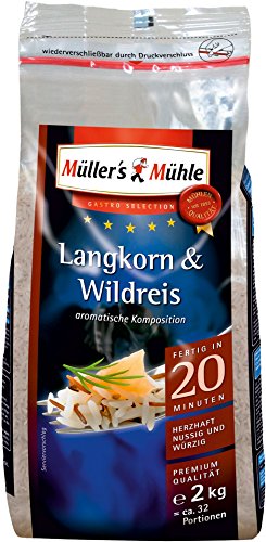 Müller's Mühle Langkorn & Wildreis 2kg von Müller's Mühle