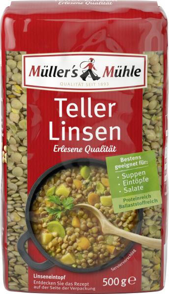 Müller's Mühle Teller-Linsen von Müller's Mühle