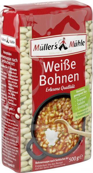 Müller's Mühle Weiße Bohnen von Müller's Mühle