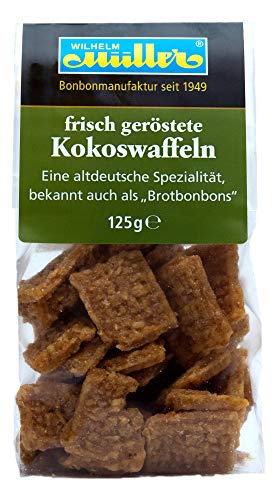 Frisch geröstete Kokuswaffeln (1 Tüte) von WILHELM Müller