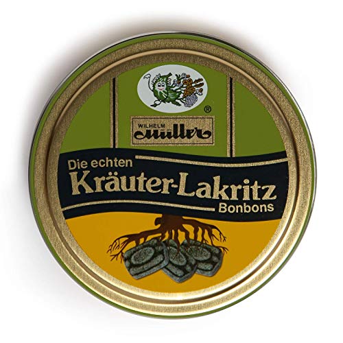 Hochwertiges Kräuter Lakritzbonbon für den vollen Genuss (8 Dosen - 10 % Rabatt) von Müller