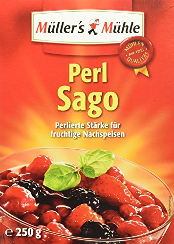 Müller's Mühle Perlsago, 10er Pack (10 x 250 g) von Müllers Mühle