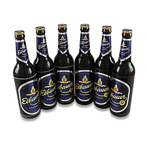 Eibauer Schwarzbier - (6 Flaschen à 0,5 l / 4,5% vol.) von Münch-Bräu Eibau