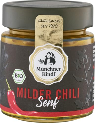 Münchner Kindl Senf Bio Chili Senf (1 x 125 ml) von Münchner-Kindl-Senf