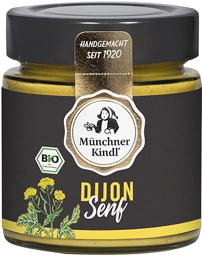 Münchner Kindl Senf Bio Dijon Senf (2 x 125 ml) von Münchner-Kindl-Senf