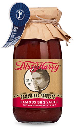 Dirty Harry Famous BBQ Sauce (250ml) von Münchner Kindl Senf - Bio Vegetarisch Vegan Glutenfrei Laktosefrei ohne Zusatzstoffe von Münchner Kindl