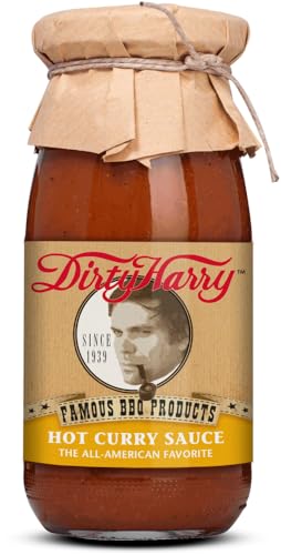 Münchner Kindl Senf Bio Dirty Harry Hot Curry Sauce (6 x 250 ml) von Münchner-Kindl-Senf