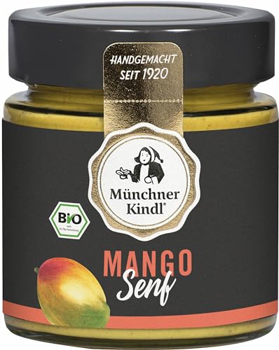 Münchner Kindl Senf Bio Mango Senf (1 x 125 ml) von Münchner-Kindl-Senf
