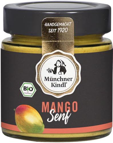 Münchner Kindl Senf Bio Mango Senf (6 x 125 ml) von Münchner-Kindl-Senf