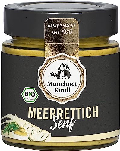 Münchner Kindl Senf Bio Meerrettich Senf (2 x 125 ml) von Münchner-Kindl-Senf
