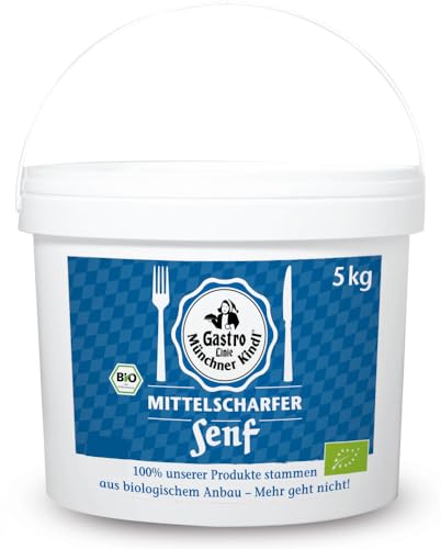 Mittelscharfer Senf 6 x 5 kg von Münchner Kindl Senf
