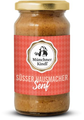 Münchner Kindl Senf Bio Süßer Hausmacher Senf (2 x 200 ml) von Münchner-Kindl-Senf