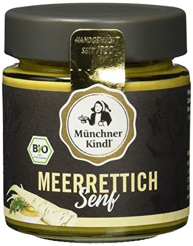 Münchner Kindl Meerrettich Senf, 6er Pack (6 x 125 ml) von Münchner Kindl