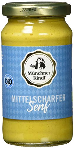Münchner Kindl Mittelscharfer Senf, 6er Pack (6 x 200 ml) von Münchner Kindl