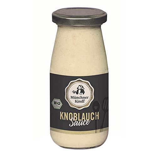 Münchner Kindl - weiße Knoblauch Sauce bio - 250 ml - 6er Pack von Münchner Kindl