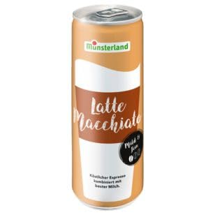 24 Dosen Münsterland Latte Fantastico Latte Macchiato a 250ml von Münsterland