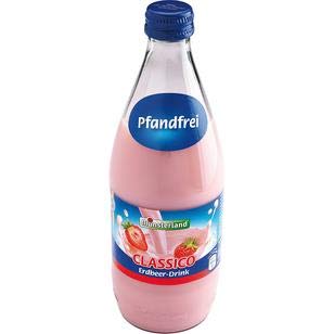 Münsterland Erdbeer Milch-Drink, 12er Pack (12 x 500 ml) von Münsterland