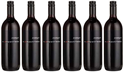 Zweigelt Liter Landwein "Münzenrieder" 1,0l Rotwein Burgenland trocken (6 x 1.00l) von Münzenrieder
