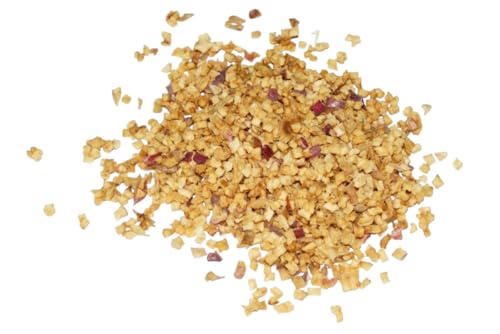 BIO Apfel Würfel getrocknet I gewürfelt 4x4mm I ohne Zuckerzusatz (enthält von Natur aus Zucker) I Trockenfrucht I Trockenobst I 500g Inhalt von MÜSLI MÜHLE Kernig Kornig Knusprig
