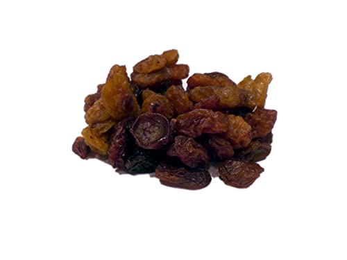 BIO Sultanas getrocknet I Rosinen I Weintrauben I Kernlos I aromatische Trockenfrucht I Trockenobst I 1000g Inhalt von MÜSLI MÜHLE Kernig Kornig Knusprig