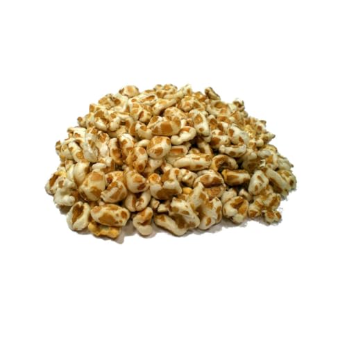 Müsli Mühle Bio Dinkel gepufft gepoppt I Mit Bio Honig I Frühstück I Vollkorn Getreide I Ballaststoffe (1000g) von Müsli Mühle