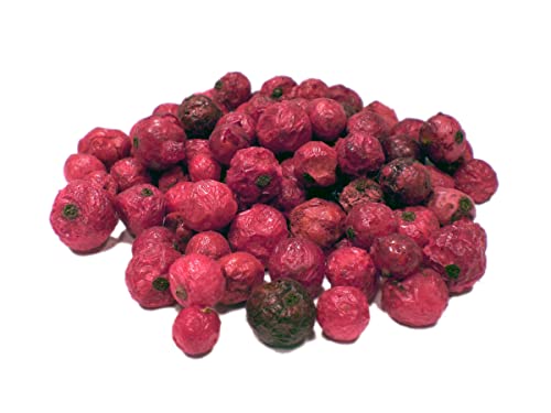 Bio Rote Johannisbeeren gefriergetrocknet I 100% Ganze Frucht I Trockenfrucht I Beeren Obst I 250g Inhalt von MÜSLI MÜHLE Kernig Kornig Knusprig