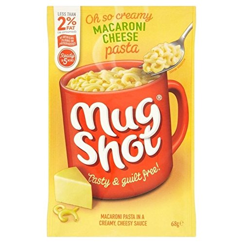 Mug Shot Pasta Makkaroni 45 g (Packung von 2) von Mug Shot