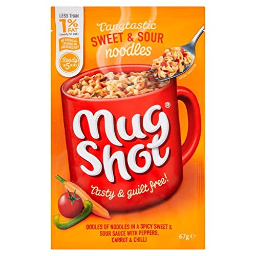 Mug Shot Spicy Sweet & Sour Nudeln 67g von Mug Shot