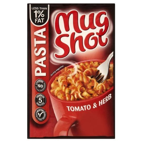Mug Shot Tomaten- Kräuter Pasta Snack 10 x 64g von Mug Shot
