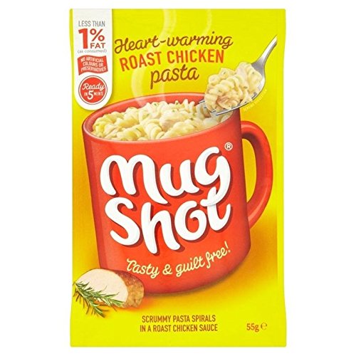 Verbrecherfoto Gebratenes Huhn Pasta 55G von Mug Shot