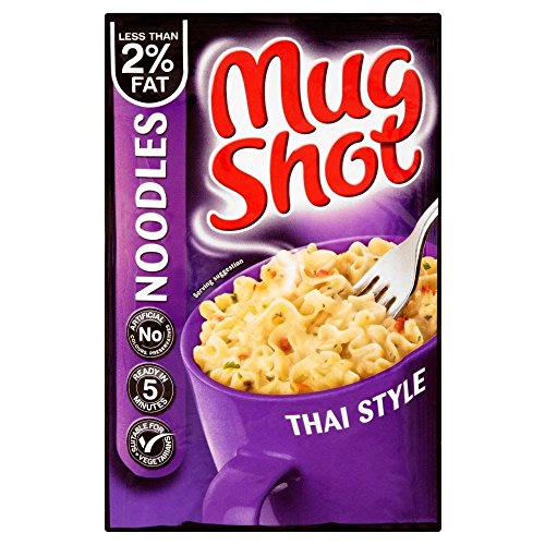 Verbrecherfoto Noodles Thai Style (55 g) - Packung mit 2 von Mug Shot
