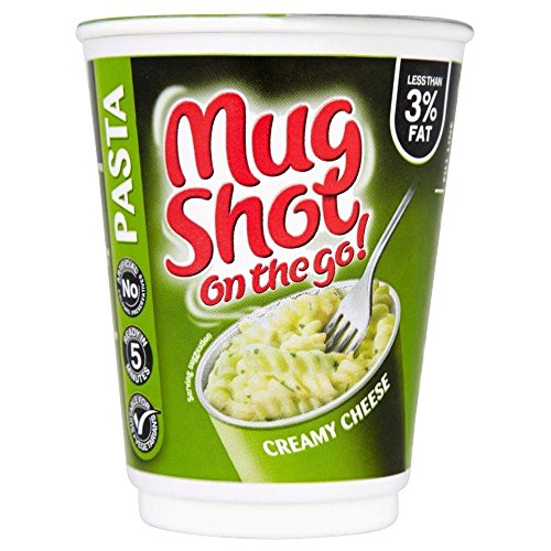 Verbrecherfoto Pasta Cremige Käse (68g) - Packung mit 6 von Mug Shot