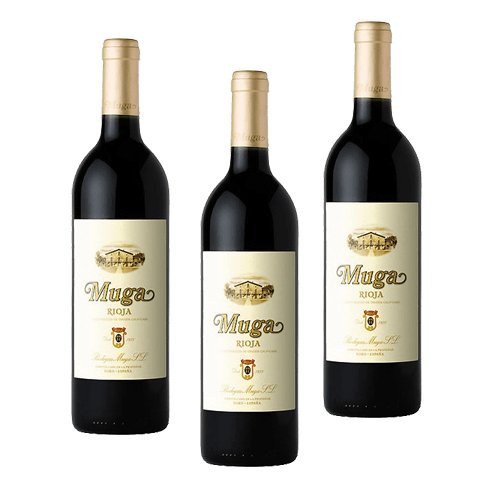 Muga Crianza - Rotwein- 3 Flaschen von Ewbob