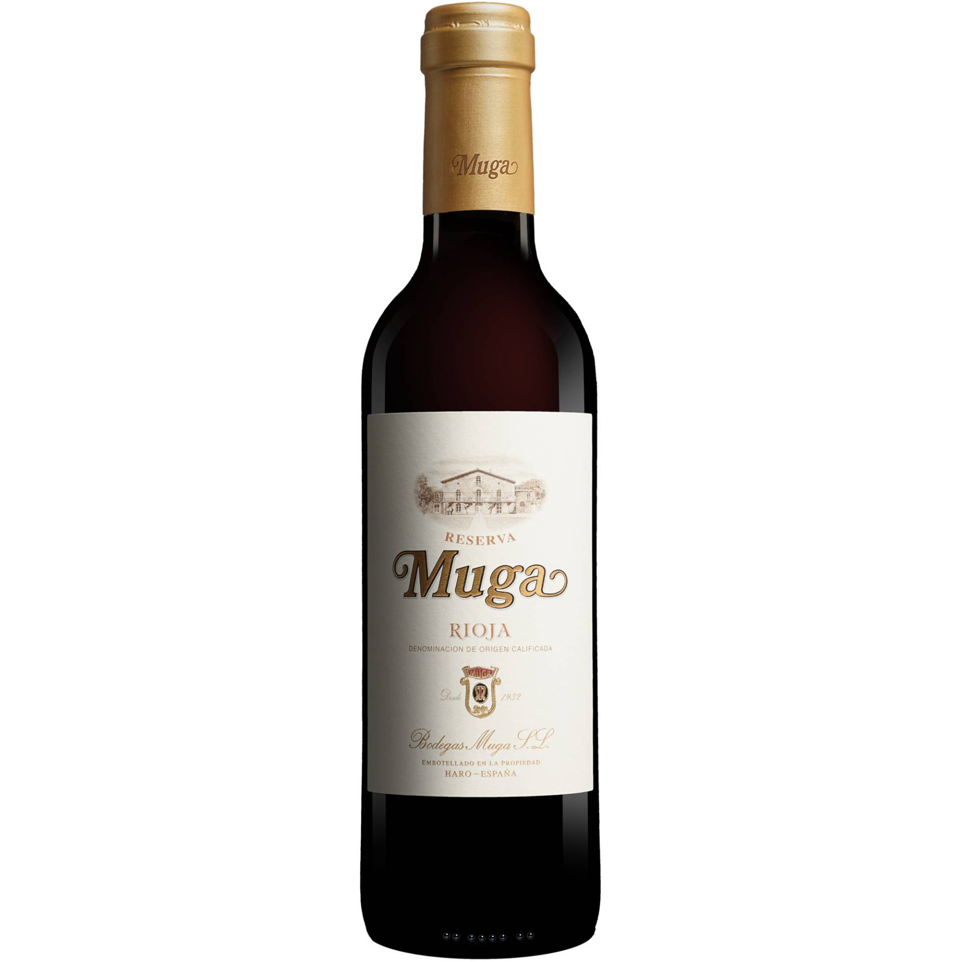 Muga Reserva - 0,375 L. 2021 0.375L 14.5% Vol. Rotwein Trocken aus Spanien Muga Reserva - 0,375 L. 2021 0.375L 14.5% Vol. Rotwein Trocken aus Spanien von Muga