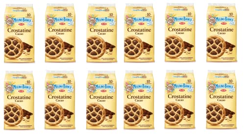 120x Mulino Bianco Kuchen Crostatina Cacao schokoriegel Schokolade kekse Kakao 40gr 120x Mulino Bianco Kuchen Crostatina Cacao schokoriegel Schokolade kekse Kakao 40gr von Mulino Bianco