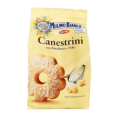 12x Mulino Bianco Canestrini Kekse mit zucker cookies brioche Kuchen 200 g von Mulino Bianco