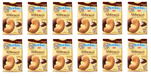 12x Mulino Bianco Kekse Abbracci 350g Italien biscuits cookies kuchen brioche von Mulino Bianco
