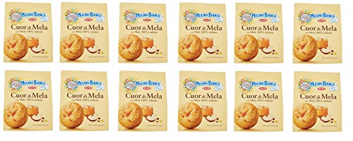 12x Mulino Bianco Kekse Cuor Mela 250g Biscuits Cookies Apfel Kuchen Butterkekse 12x Mulino Bianco Kekse Cuor Mela 250g Biscuits Cookies Apfel Kuchen Butterkekse von Mulino Bianco