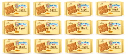 12x Mulino Bianco Kekse mit Honig Rigoli 400g Kuchen Butterkeks cookies brioche von Mulino Bianco