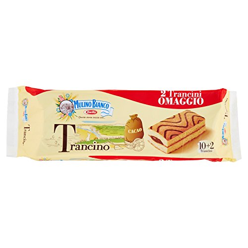 12x Mulino Bianco Trancino Biskuit Kuchen Snack mit fettarmer Kakaocreme 396g 12x Mulino Bianco Trancino Biskuit Kuchen Snack mit fettarmer Kakaocreme 396g von Mulino Bianco