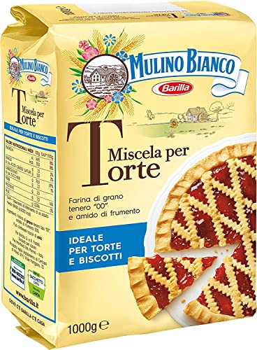 12x Mulino bianco Farina Miscela per torte Mehl kuchen Mischung Kuchenmehl 1kg von Mulino Bianco