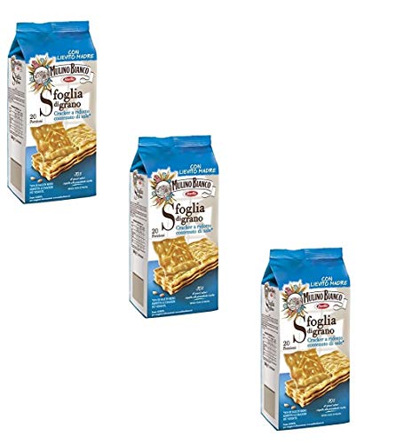 3x Mulino Bianco Barilla 20x Crackers Cracker non salati ungesalzen 500g Italien 3x Mulino Bianco Barilla 20x Crackers Cracker non salati ungesalzen 500g Italien von Mulino Bianco