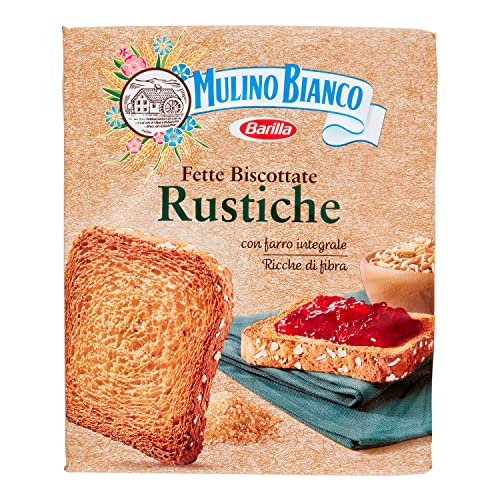 3x Mulino Bianco Fette biscottate Le rustiche 315g mit Dinkel Zwieback brot von Mulino Bianco