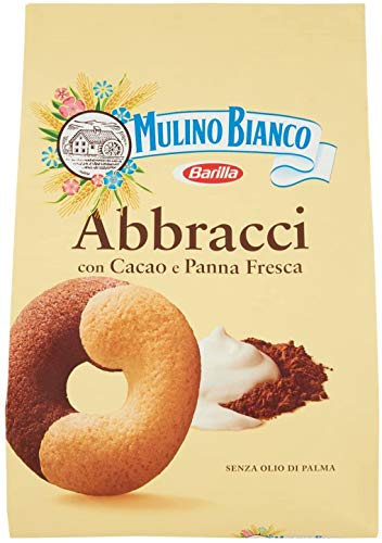 3x Mulino Bianco Kekse Abbracci 350g Italien biscuits cookies kuchen brioche von Mulino Bianco