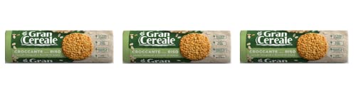 3x Mulino bianco Gran Cereale keks mit reis Getreide kekse Multi Cerealien 230g von Mulino Bianco