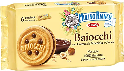 6x Mulino Bianco Baiocchi schoko reigel Kekse kuchen mit Schokolade 336gr Multi paket snack 6x Mulino Bianco Baiocchi schoko reigel Kekse kuchen mit Schokolade 336gr Multi paket snack von Mulino Bianco