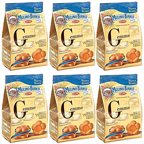 6x Mulino Bianco Gemme Kekse biskuits cookies kuchen mit Aprikosenmarmelade 200 6x Mulino Bianco Gemme Kekse biskuits cookies kuchen mit Aprikosenmarmelade 200 von Mulino Bianco