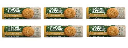 6x Mulino Bianco Gran Cereale Classico korn getreide kekse Multi Cerealien 250g 6x Mulino Bianco Gran Cereale Classico korn getreide kekse Multi Cerealien 250g von Mulino Bianco
